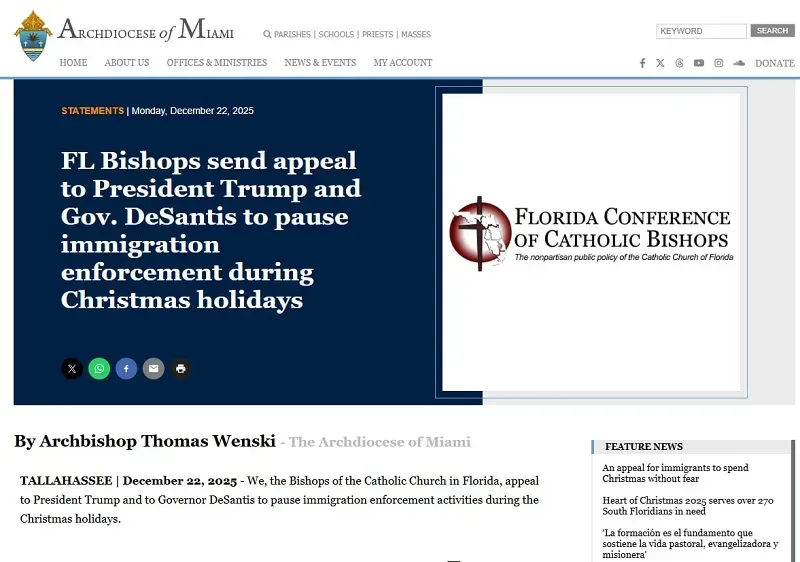 Nh&agrave; Trắng từ chối tạm dừng thực thi luật nhập cư v&agrave;o dịp Gi&aacute;ng sinh