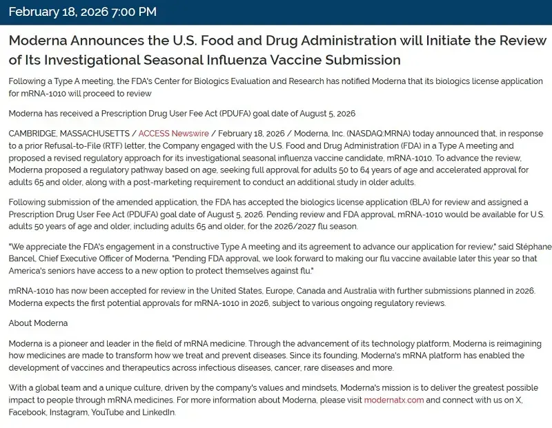 fda-dao-nguoc-quyet-dinh-xem-xet-lai-vaccine-cum-mrna-1.webp FDA đảo ngược quyết định, xem xét lại vaccine cúm mRNA