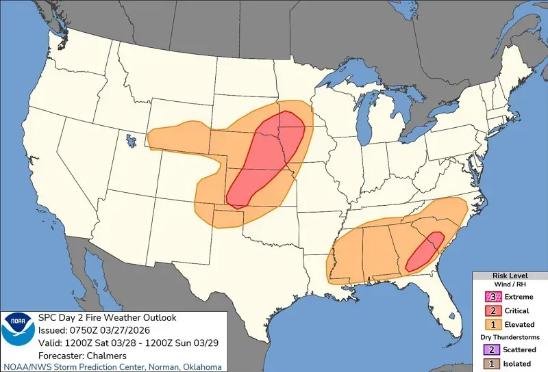 Hoa Kỳ đối mặt nguy cơ cháy rừng diện rộng Hoa Kỳ đối mặt nguy cơ cháy rừng diện rộng