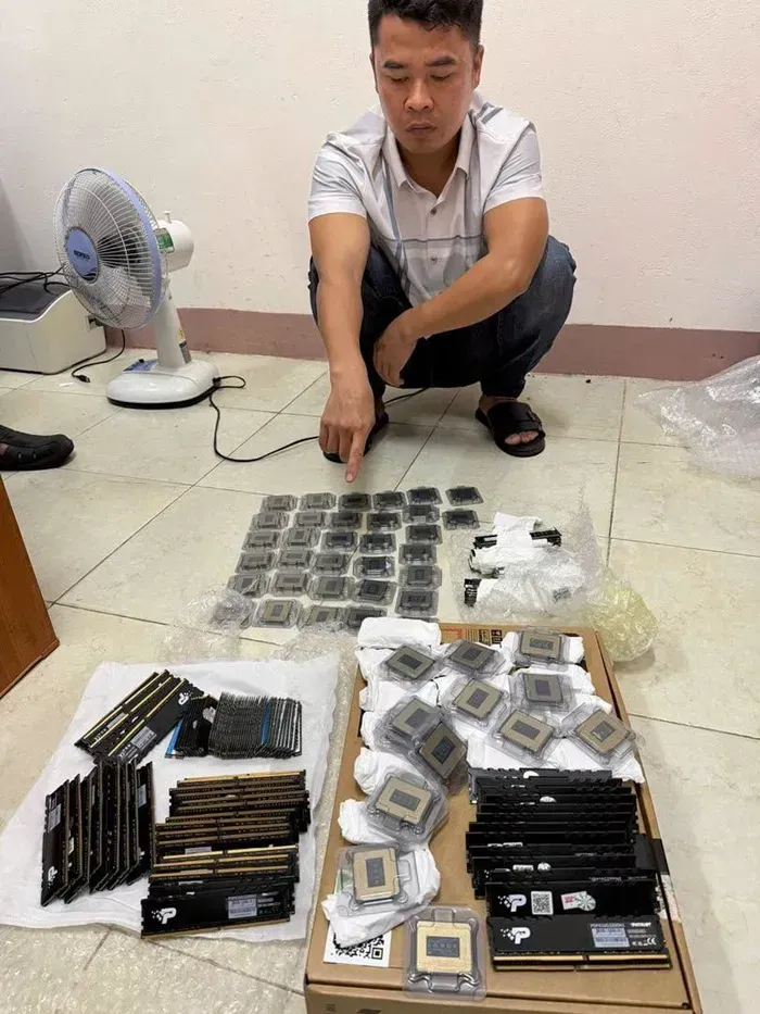 Bắt giữ người đàn ông từ Đà Nẵng đến Đắk Lắk trộm 132 linh kiện máy tính của trường học