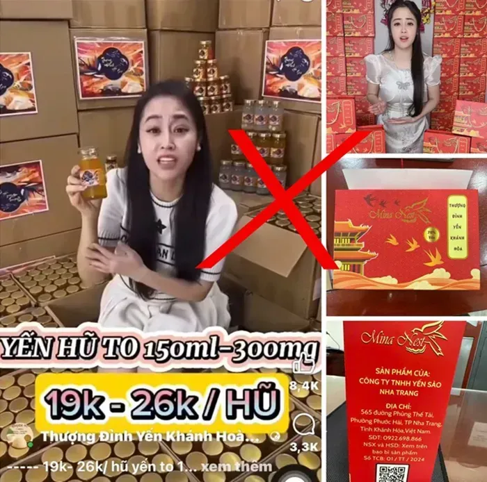 Khởi tố đường dây sản xuất yến sào giả, giá vốn chỉ 6000 đồng/hũ