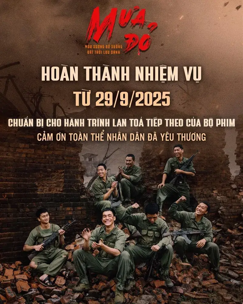 Phim “Mưa đỏ” đại diện Việt Nam tranh giải Oscar 