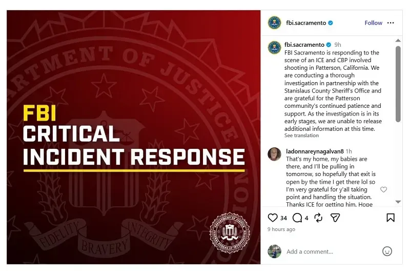 ICE bắn người ở California, n&acirc;ng tổng số vụ nổ s&uacute;ng l&ecirc;n con số 8