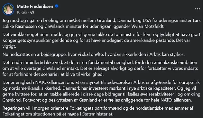 NATO điều qu&acirc;n tới Greenland sau căng thẳng đ&agrave;m ph&aacute;n tại Nh&agrave; Trắng