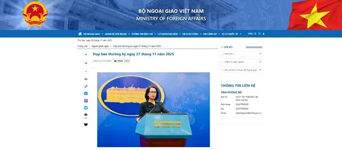 Việt Nam phản hồi các vụ việc nóng ở Campuchia, TP.HCM và Hồng Kông