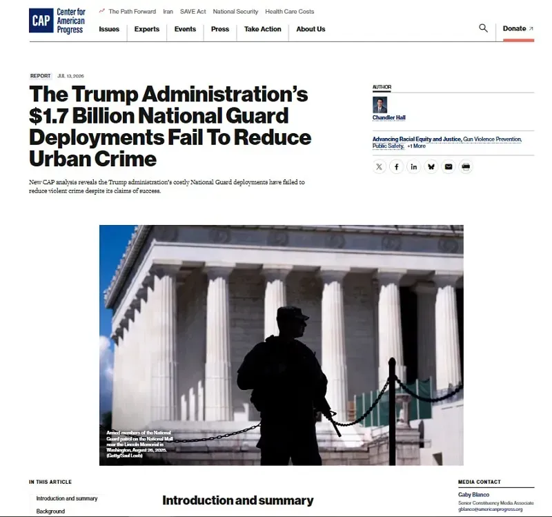 Washington D.C. y&ecirc;u cầu r&uacute;t Vệ binh Quốc gia, DOJ l&ecirc;n tiếng chỉ tr&iacute;ch