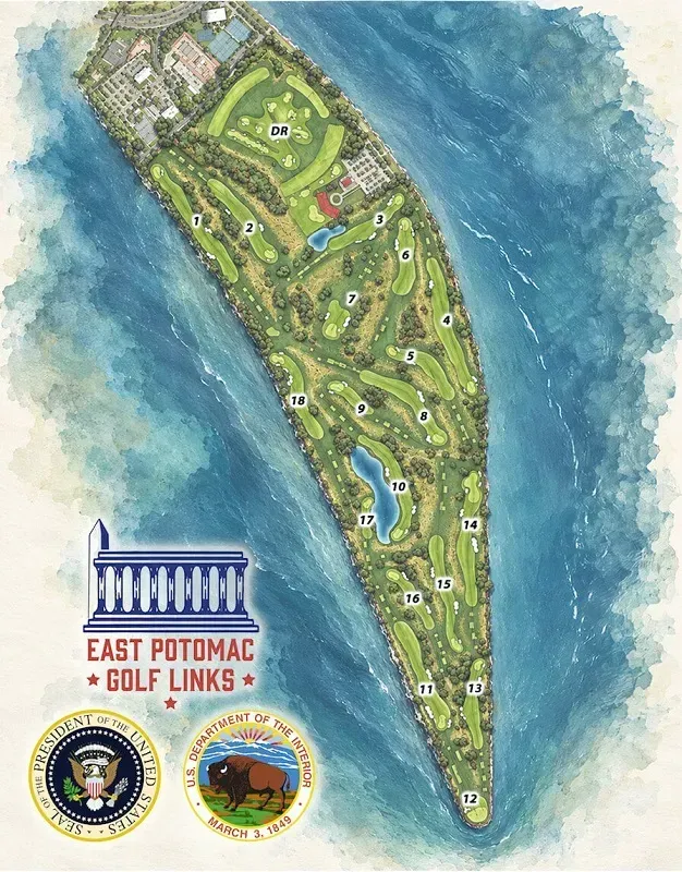 Ông Trump công bố kế hoạch xây sân golf tại Washington giữa lúc tranh chấp pháp lý