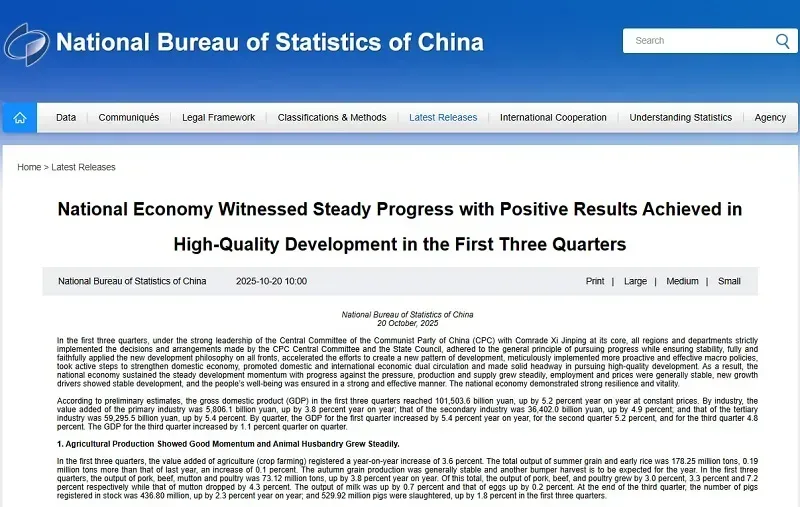 Tăng trưởng kinh tế Trung Quốc giảm do thuế quan Hoa Kỳ?