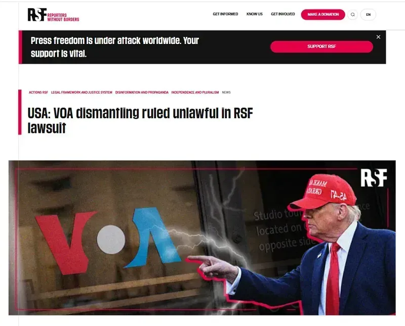 CEO USAGM do Trump bổ nhiệm kh&ocirc;ng đủ thẩm quyền giải thể VOA?