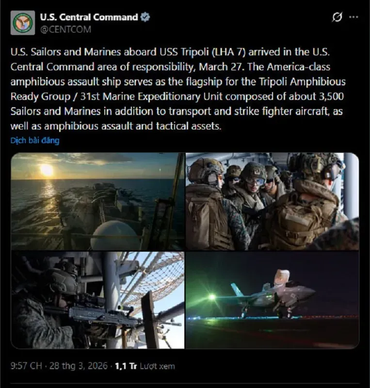anh-3.webp Thêm hơn 3.500 binh sĩ Hoa Kỳ tới Trung Đông