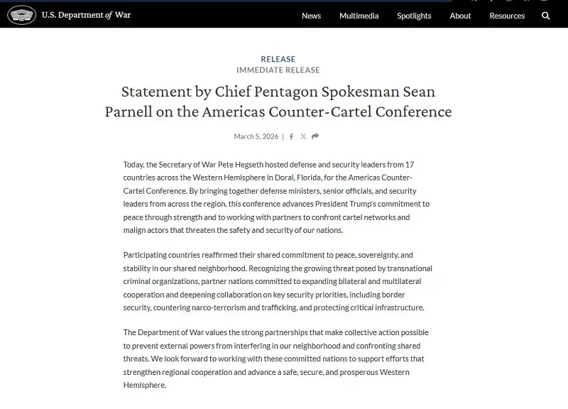 Hoa Kỳ k&ecirc;u gọi c&aacute;c nước Mỹ Latinh chủ động tấn c&ocirc;ng băng đảng ma t&uacute;y