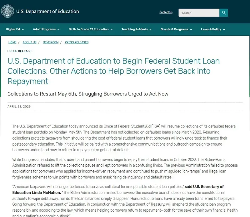 ED cảnh b&aacute;o h&agrave;ng trăm cơ sở gi&aacute;o dục c&oacute; tỷ lệ trả nợ sinh vi&ecirc;n thấp