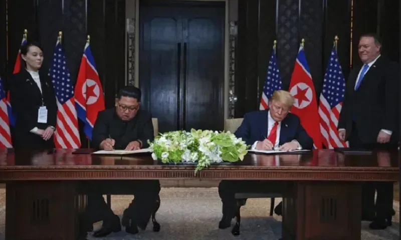 Cơ quan Tình báo Hàn Quốc: Ông Trump sẽ gặp ông Kim Jong Un vào năm 2026