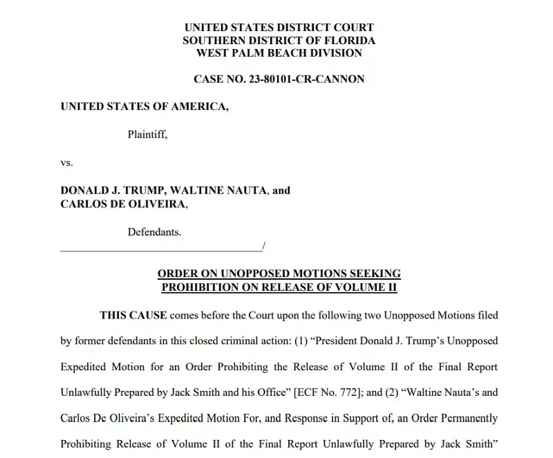 cam-cong-bo-bao-cao-dieu-tra-vu-trump-giu-tai-lieu-mat-o-nha-rieng-1.webp Cấm công bố báo cáo điều tra vụ Trump giữ tài liệu mật ở nhà riêng