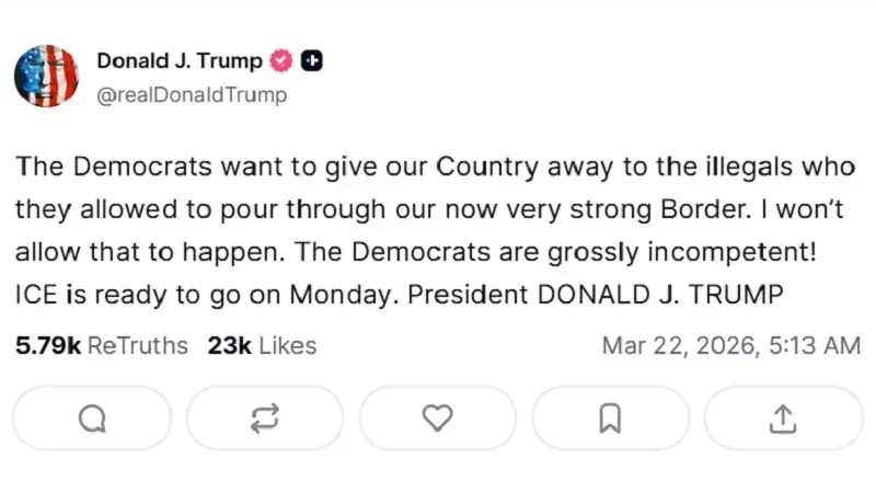 ong-trump-doa-dung-ice-giu-an-ninh-san-bay-khi-dhs-ngung-hoat-dong-1.webp Ông Trump dọa dùng ICE giữ an ninh sân bay khi DHS ngừng hoạt động