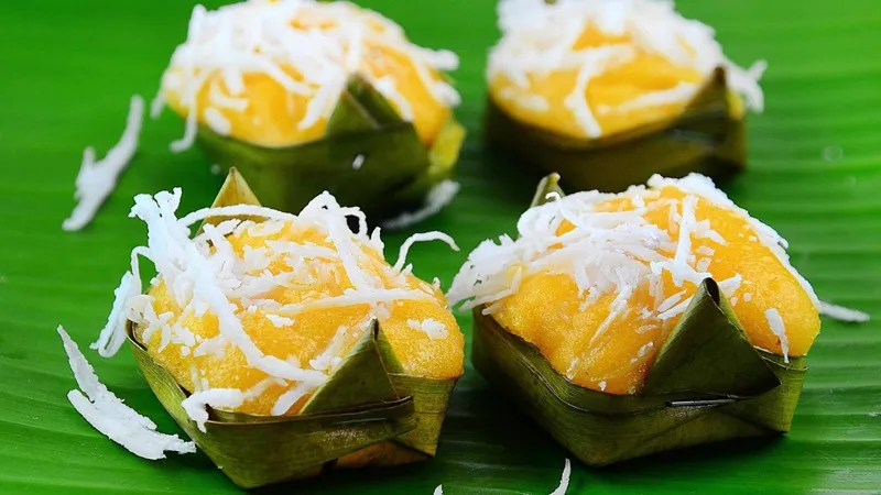 Bánh bò thốt nốt An Giang – Hương vị ngọt dịu của miền Tây sông nước