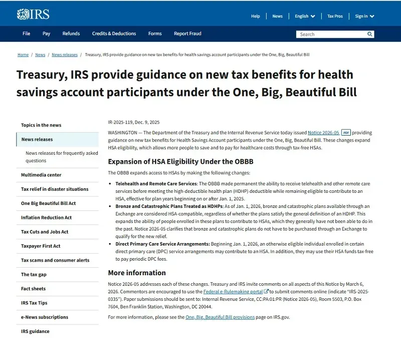 irs-mo-rong-dieu-kien-tham-gia-tai-khoan-tiet-kiem-y-te-nhung-dieu-can-biet-1.webp IRS mở rộng điều kiện tham gia tài khoản tiết kiệm y tế, những điều cần biết