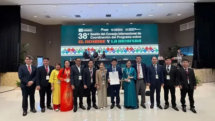 UNESCO công nhận Phong Nha - Kẻ Bàng là Khu Dự trữ sinh quyển thế giới