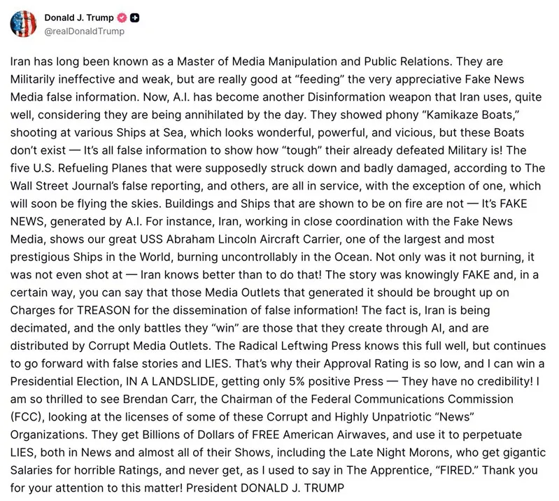 ong-trum-cao-buoc-iran-dung-ai-phat-tan-tin-gia-ve-chien-su-2_11zon.webp Ông Trump cáo buộc Iran dùng AI phát tán tin giả về chiến sự