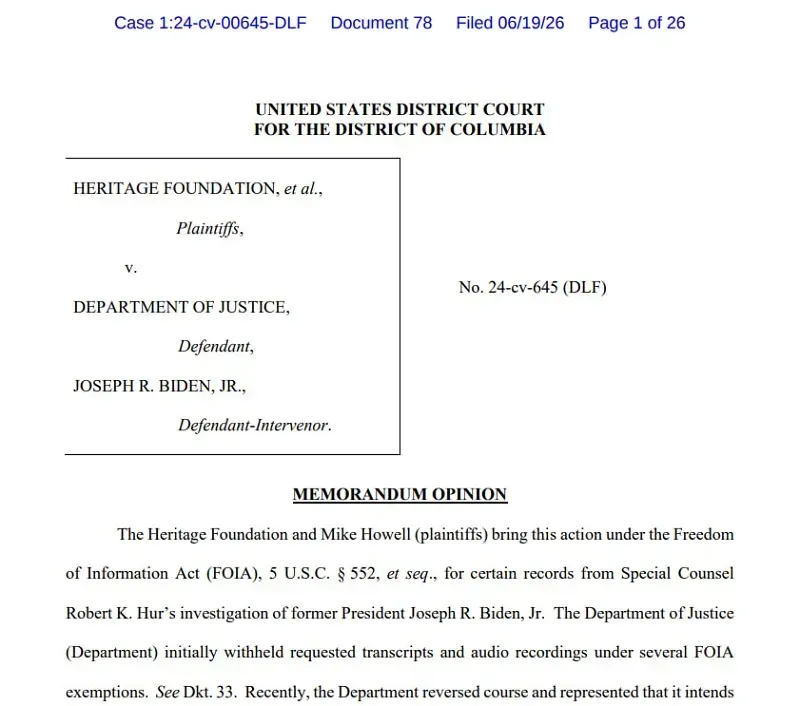 toa-an-lien-bang-chan-doj-phat-tan-file-ghi-am-ve-ong-joe-biden-1.webp Tòa án liên bang chặn DOJ phát tán file ghi âm về ông Joe Biden