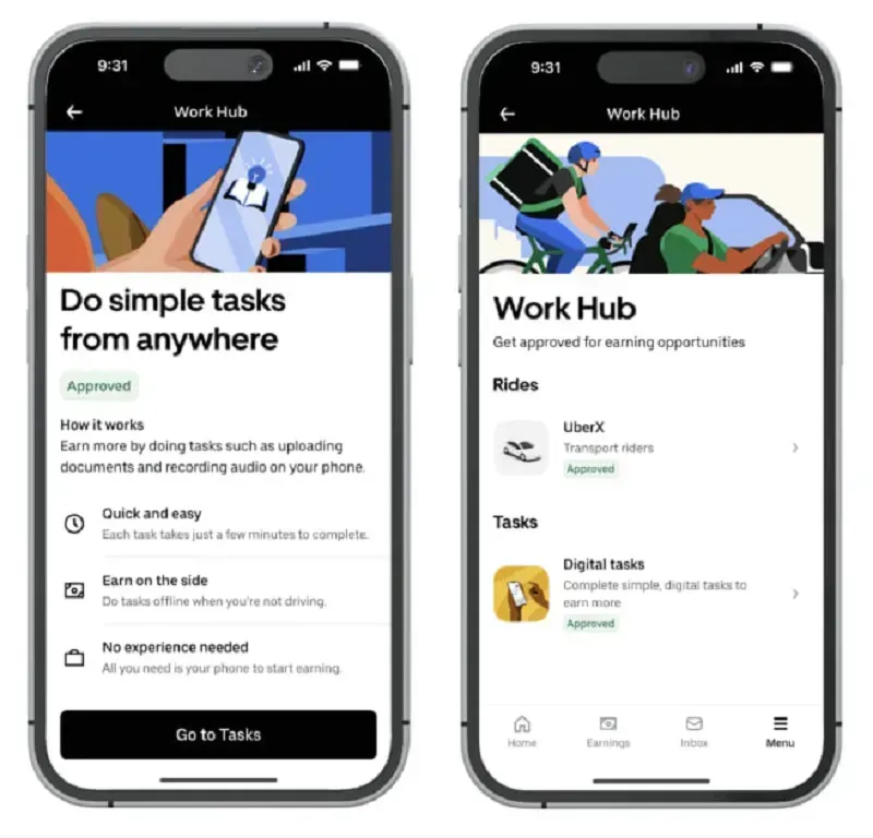 Tài xế Uber có thể kiếm thêm thu nhập qua chương trình thí điểm mới