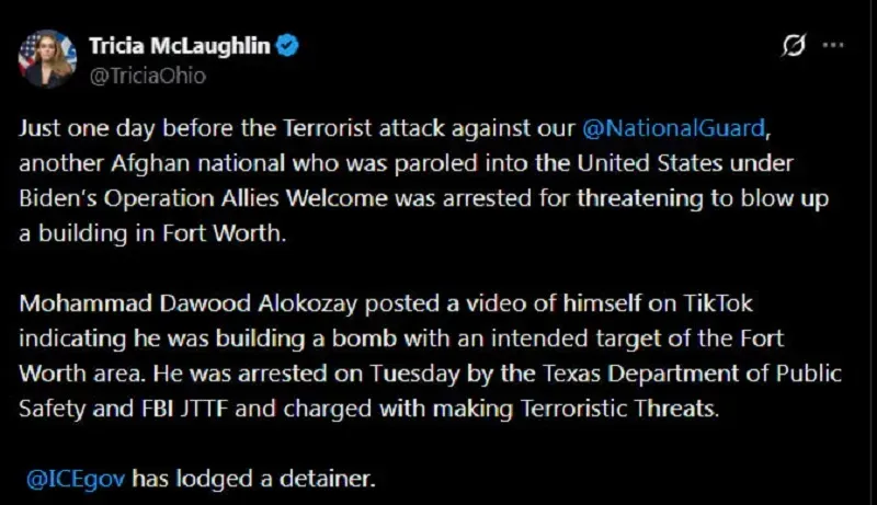 them-cong-dan-afghanistan-bi-bat-vi-de-doa-danh-bom-hoa-ky-3.webp Thêm công dân Afghanistan bị bắt vì đe dọa đánh bom Hoa Kỳ