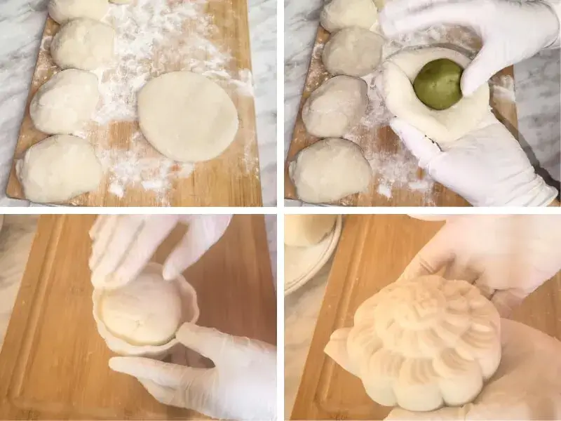 Cách làm bánh trung thu nhân dẻo ngọt thanh 