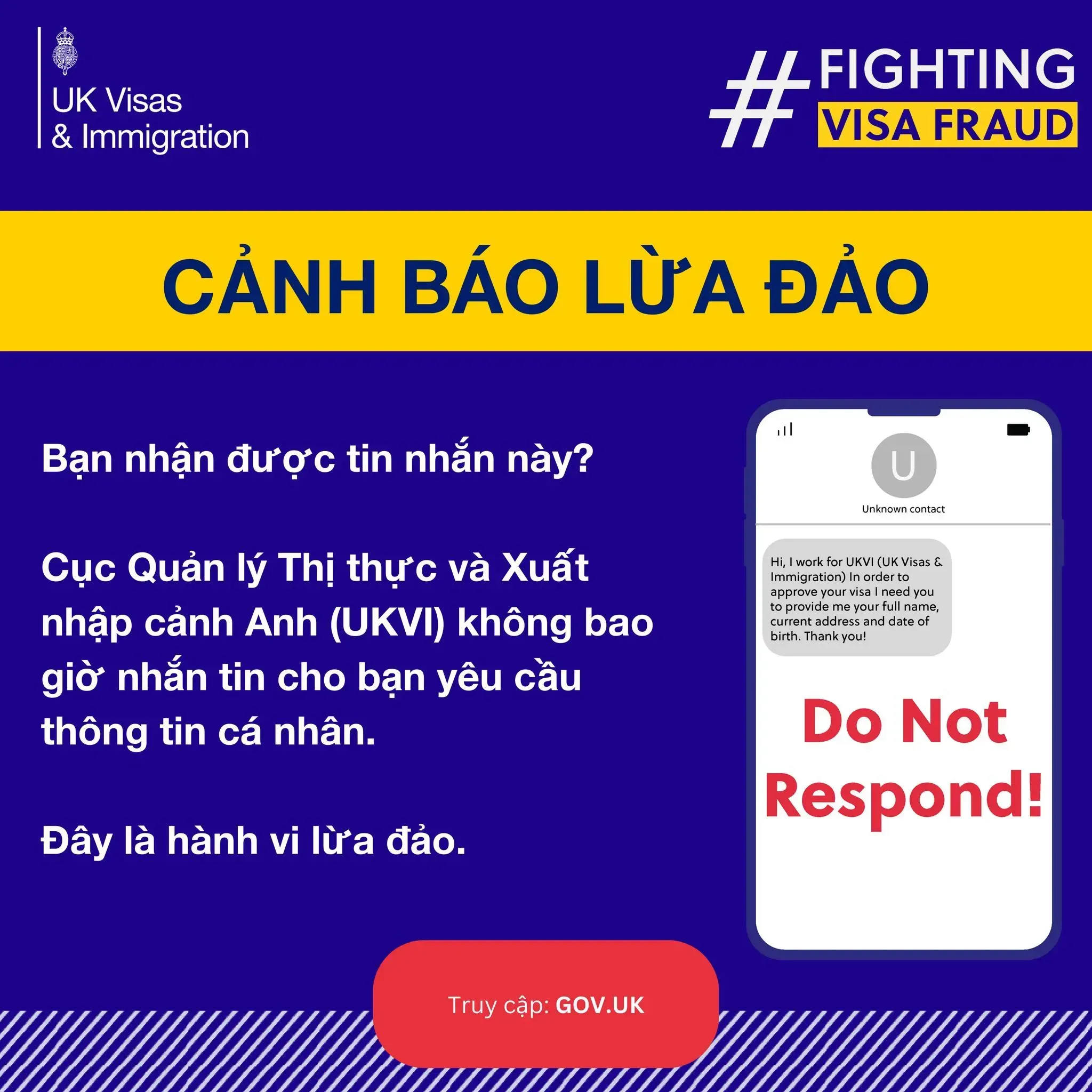 Đại sứ qu&aacute;n Anh cảnh b&aacute;o lừa đảo thị thực nhắm v&agrave;o người Việt xin visa