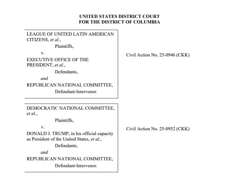 67BEA29B-7704-481F-B142-AB53D3F50B3E.webp Toà liên bang ngăn sắc lệnh yêu cầu cử tri chứng minh quốc tịch