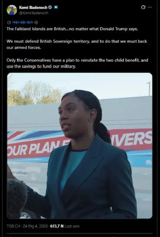 Hoa Kỳ d&ugrave;ng đảo Falkland g&acirc;y sức &eacute;p l&ecirc;n NATO v&agrave; Vương quốc Anh