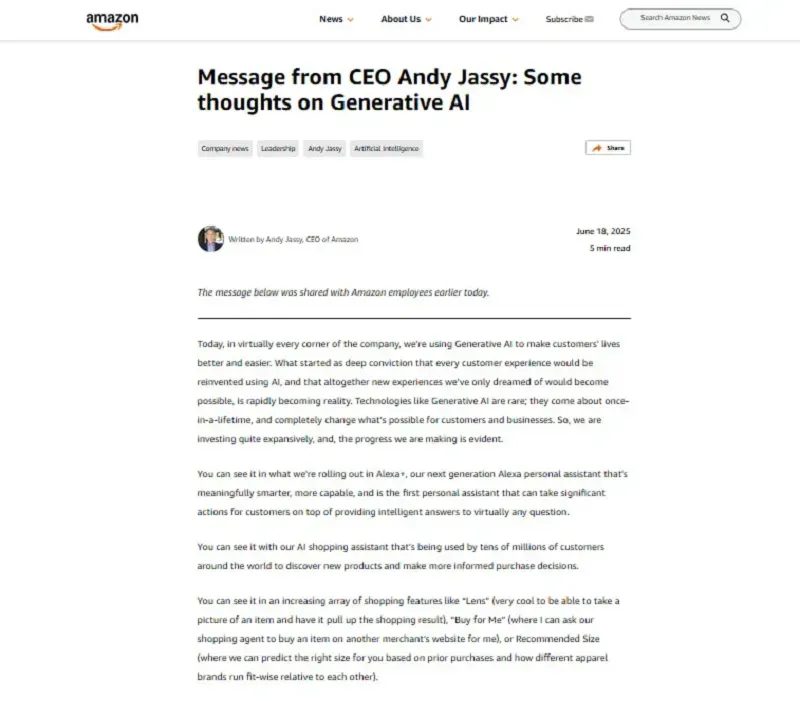 hang-chuc-ngan-viec-lam-o-amazon-bi-tri-tue-nhan-tao-thay-the-2.webp Hàng chục ngàn việc làm ở Amazon bị trí tuệ nhân tạo thay thế?