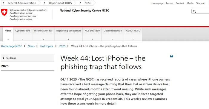 Lộ diện chiêu lừa mới nhắm vào người dùng bị thất lạc iPhone 