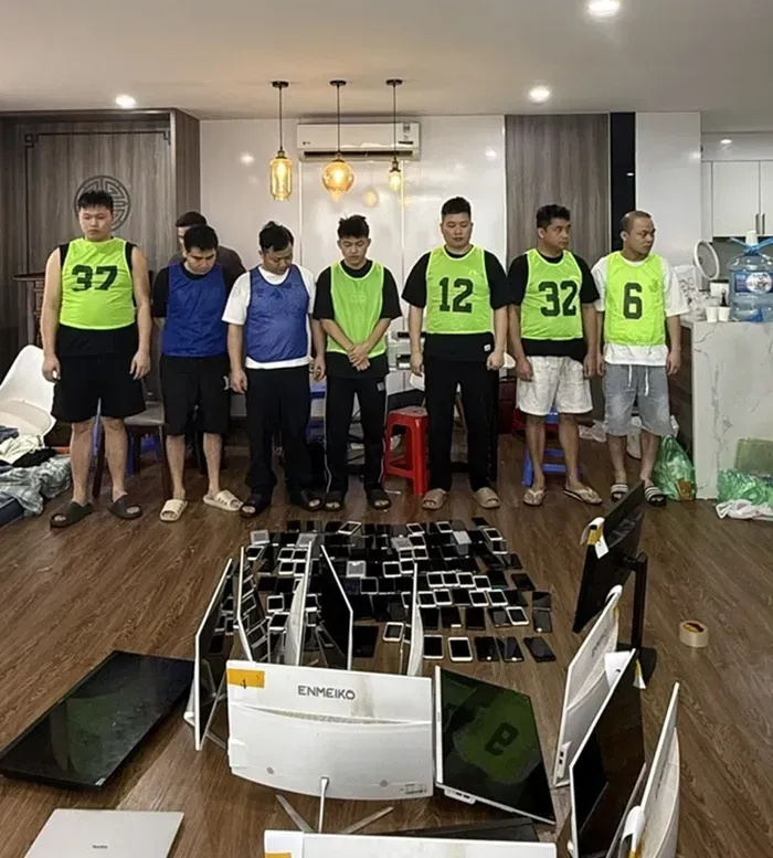 Nhóm người Trung Quốc lừa đảo bị bắt tại Việt Nam