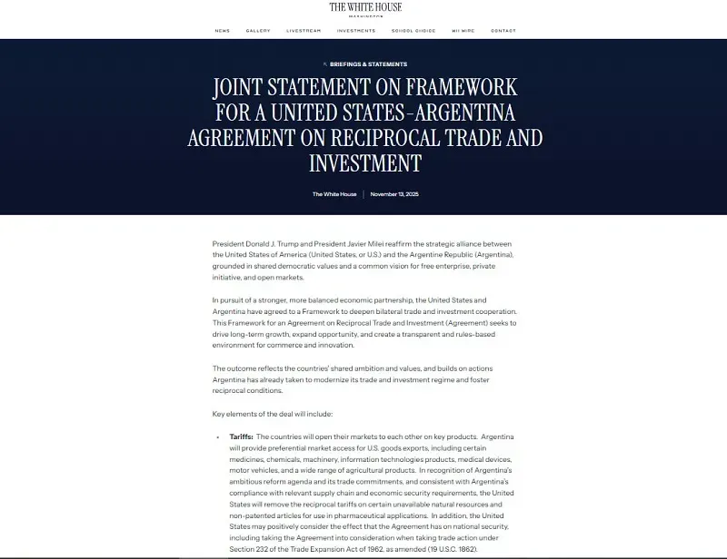 Hoa Kỳ đạt thỏa thuận nhập khẩu thịt b&ograve; Argentina giữa l&agrave;n s&oacute;ng phản đối