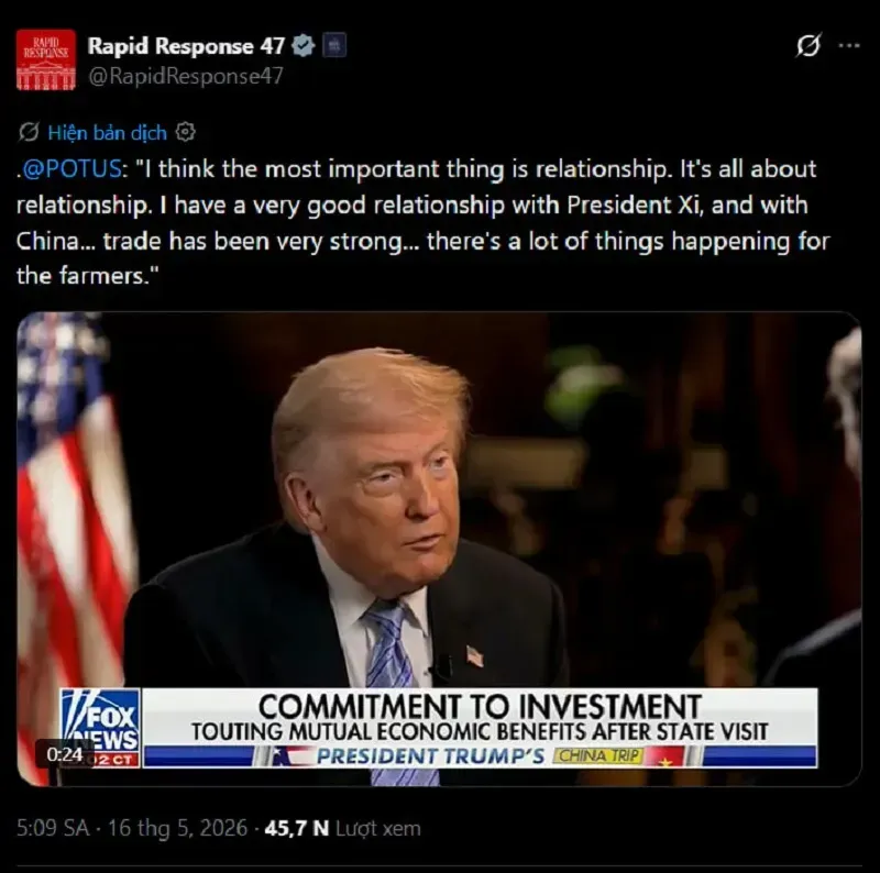 Sau chuyến đi của &ocirc;ng Trump, Trung Quốc tăng nhập khẩu dầu th&ocirc; Hoa Kỳ?