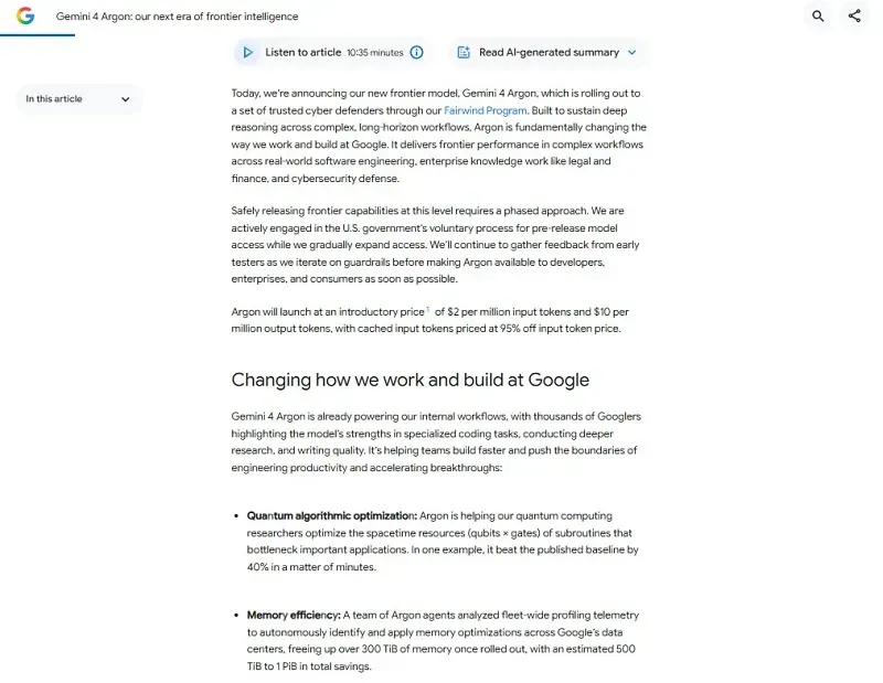 Google ra mắt m&ocirc; h&igrave;nh AI mạnh mẽ nhất từ trước đến nay của h&atilde;ng