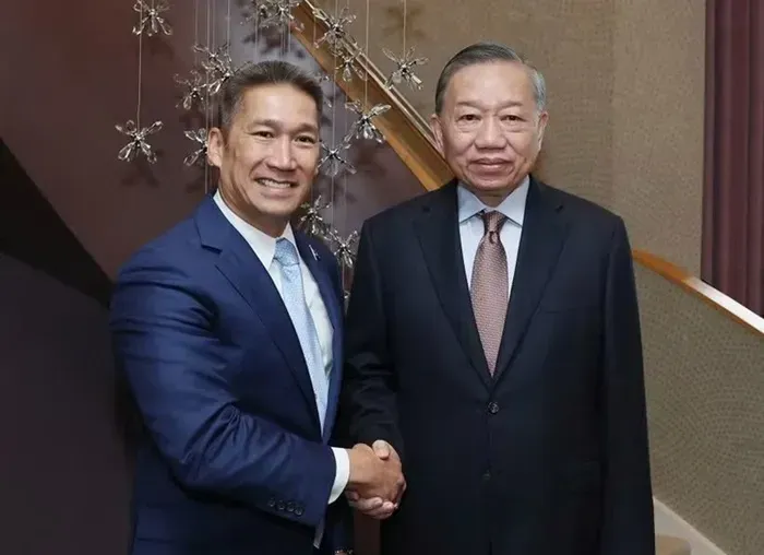 Tổng Bí thư, Chủ tịch nước Tô Lâm tiếp quyền Bộ trưởng Hải quân Hoa Kỳ Hùng Cao