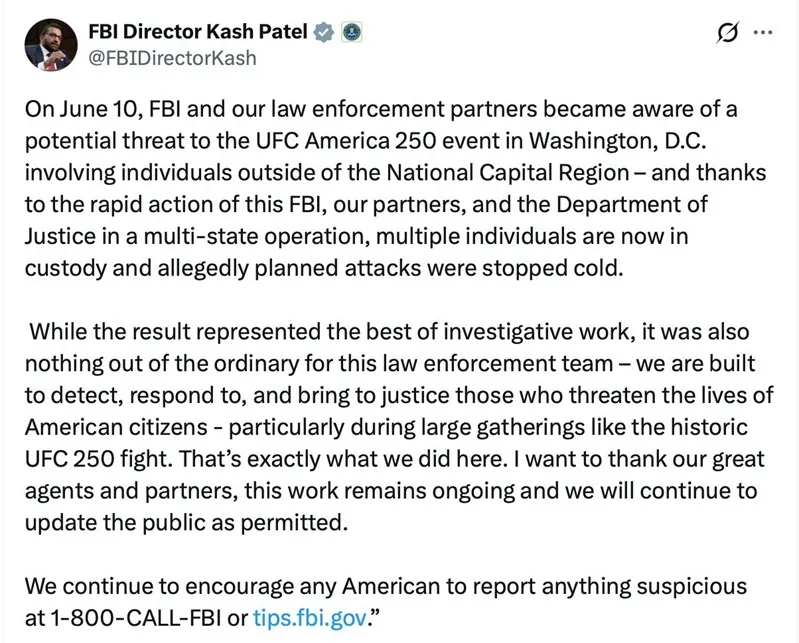 fbi-chan-dung-am-muu-tan-cong-su-kien-ufc-o-nha-trang-2_11zon.webp FBI chặn đứng âm mưu tấn công sự kiện UFC ở Nhà Trắng