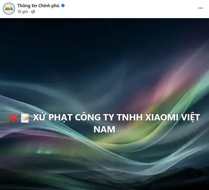 Xiaomi Việt Nam bị phạt 290 triệu đồng v&igrave; vi phạm quyền lợi người ti&ecirc;u d&ugrave;ng