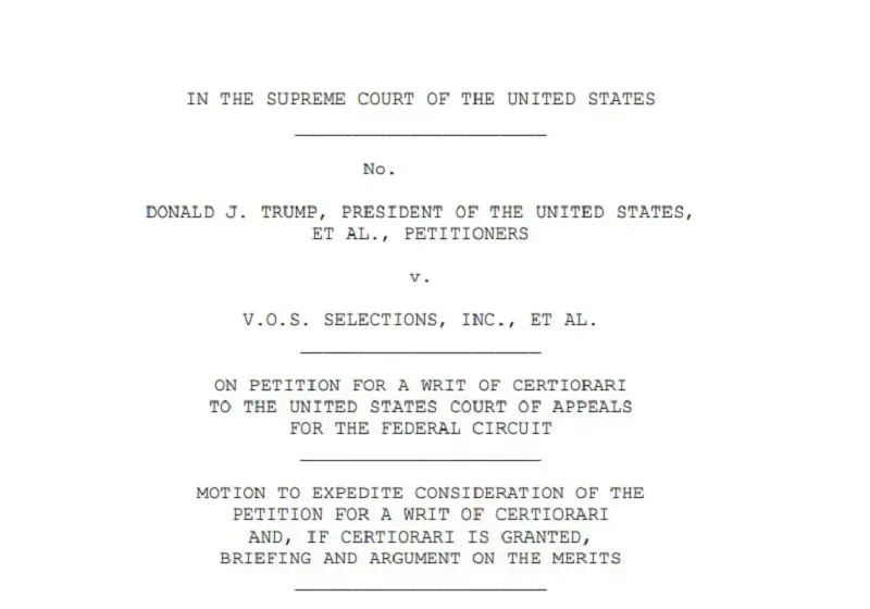 Vụ SCOTUS xem xét lại chính sách thuế quan của ông Trump, các bên nói gì?