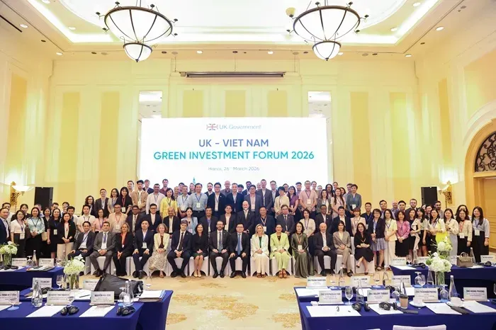 Diễn đàn Đầu tư xanh Anh - Việt 2026: Thúc đẩy tài chính xanh Diễn đàn Đầu tư xanh Anh - Việt 2026: Thúc đẩy tài chính xanh