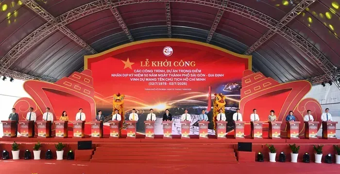TP. HCM đồng loạt khởi c&ocirc;ng 8 dự &aacute;n trọng điểm trị gi&aacute; hơn 253.000 tỷ đồng