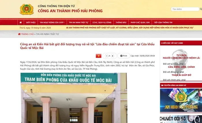 Việt Nam bắt giữ đối tượng truy n&atilde; trong đường d&acirc;y lừa đảo từ Campuchia