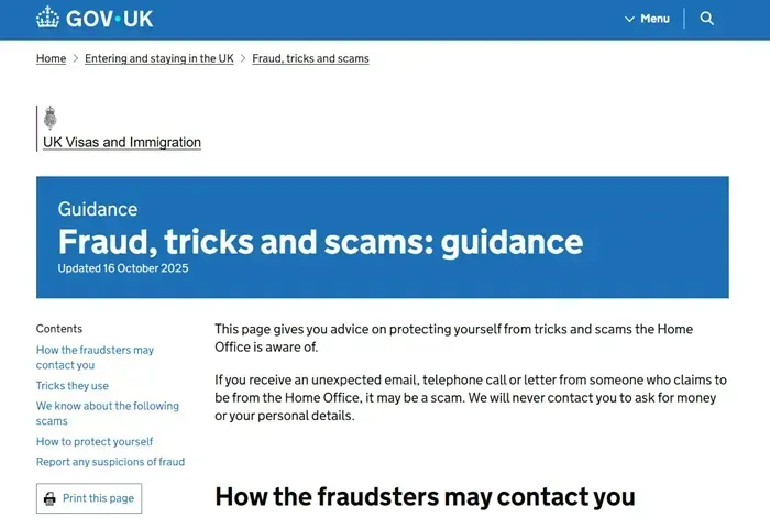 Đại sứ qu&aacute;n Anh cảnh b&aacute;o lừa đảo thị thực nhắm v&agrave;o người Việt xin visa