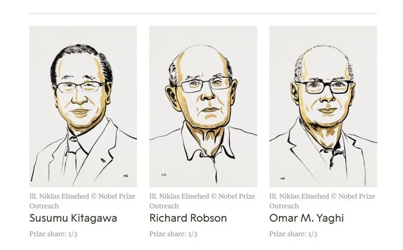 Nghiên cứu cấu trúc phân tử mới đoạt giải Nobel Hóa học 2025 Nghiên cứu cấu trúc phân tử mới đoạt giải Nobel Hóa học 2025