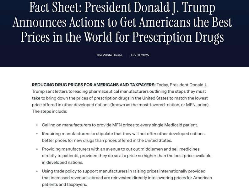 Tổng thống Trump ra tối hậu thư yêu cầu các hãng dược giảm giá thuốc Tổng thống Trump ra tối hậu thư yêu cầu các hãng dược giảm giá thuốc