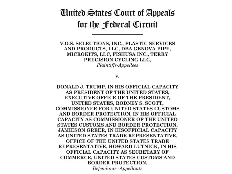 Tòa Phúc thẩm Hoa Kỳ phán quyết nhiều mức thuế quan từ Trump bất hợp pháp