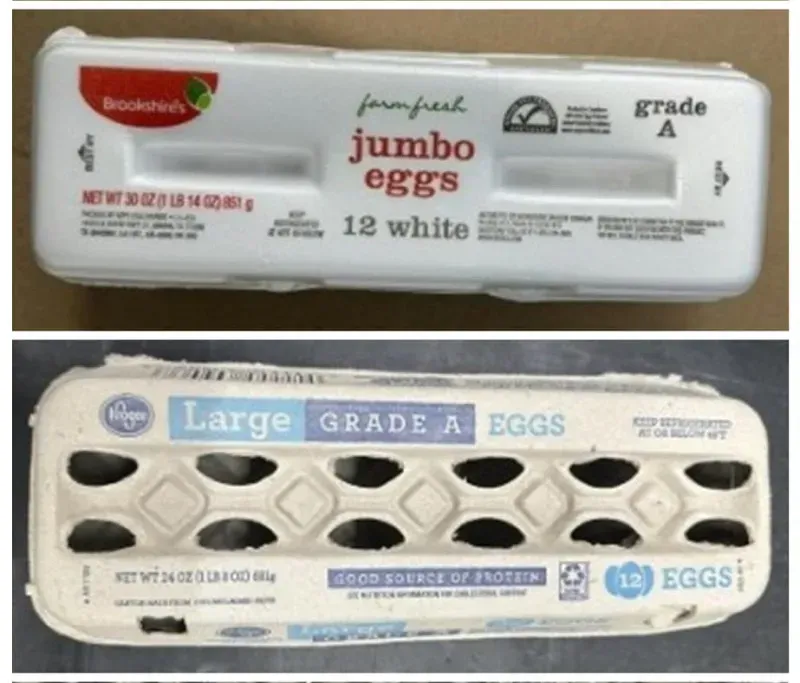 Hoa Kỳ thu hồi 1,6 triệu quả trứng có nguy cơ nhiễm khuẩn Salmonella
