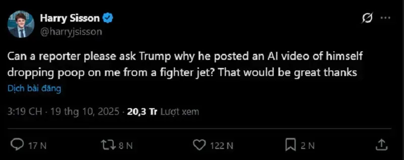 vu-trump-dang-video-ai-nham-vao-nguoi-bieu-tinh-cac-ben-noi-gi-4.webp Vụ Trump đăng video AI nhắm vào người biểu tình, các bên nói gì?