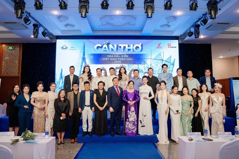 Khởi động cuộc thi hoa hậu biển Việt Nam toàn cầu 2026 tại TP. Cần Thơ